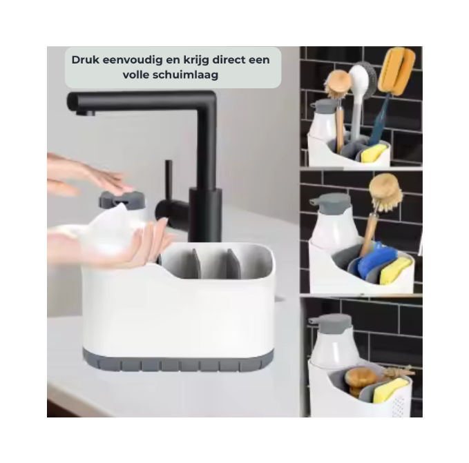 2-in-1 Foam Zeepdispenser