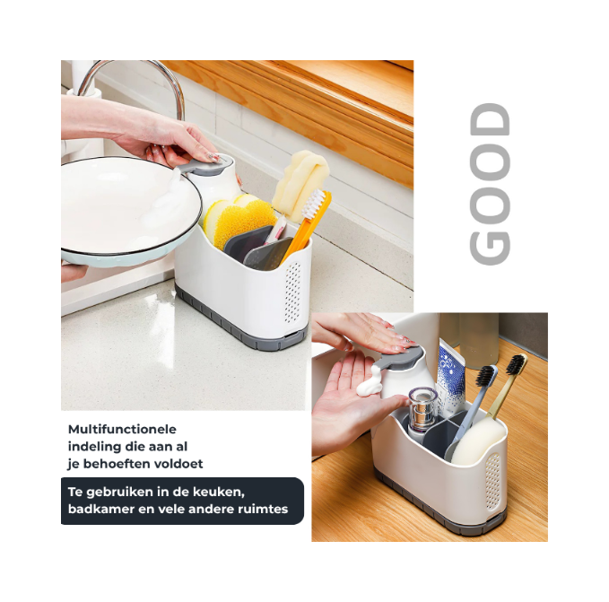 2-in-1 Foam Zeepdispenser