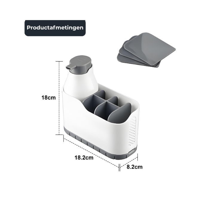 2-in-1 Foam Zeepdispenser