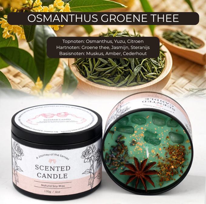 Luxe Geurkaars Sojawas