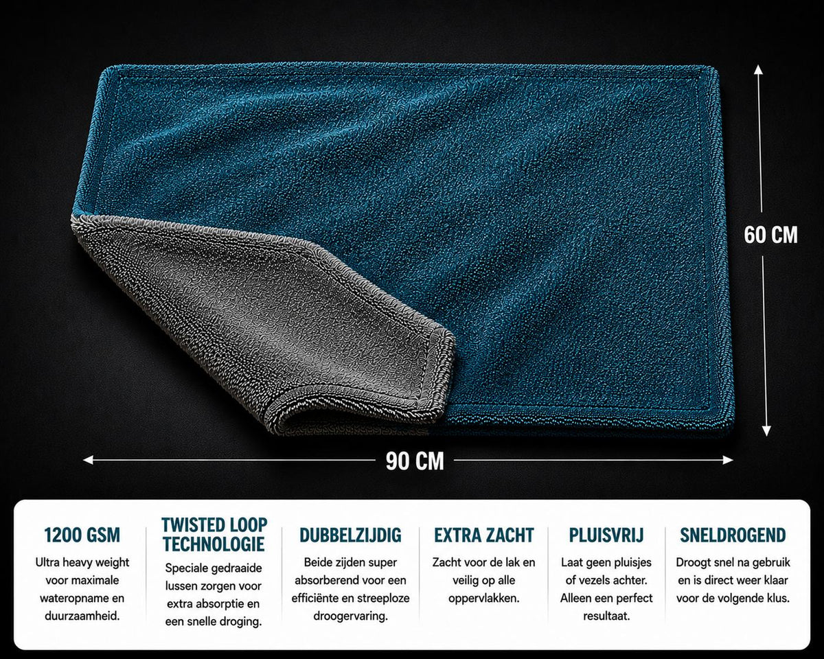 Premium Auto Droogdoek XXL