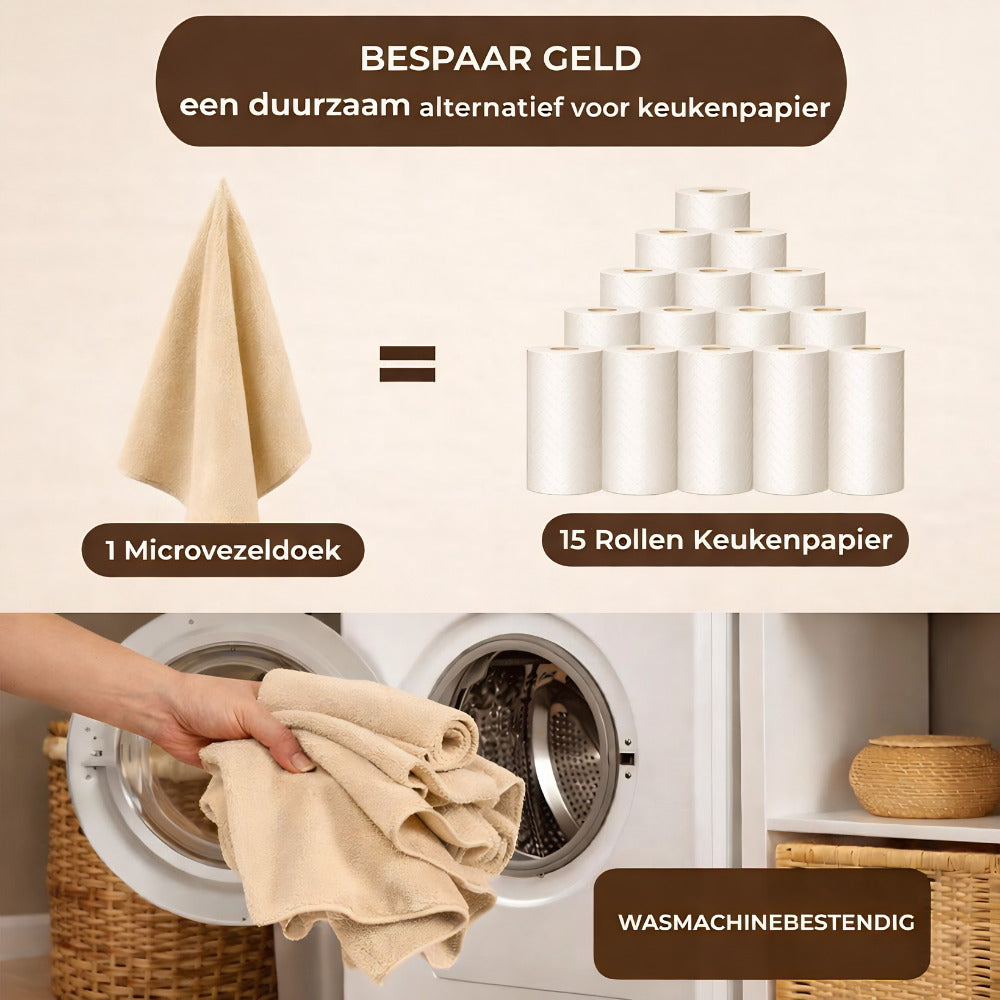 SoftTouch Microvezeldoeken Beige