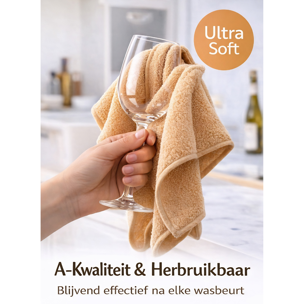 SoftTouch Microvezeldoeken Beige