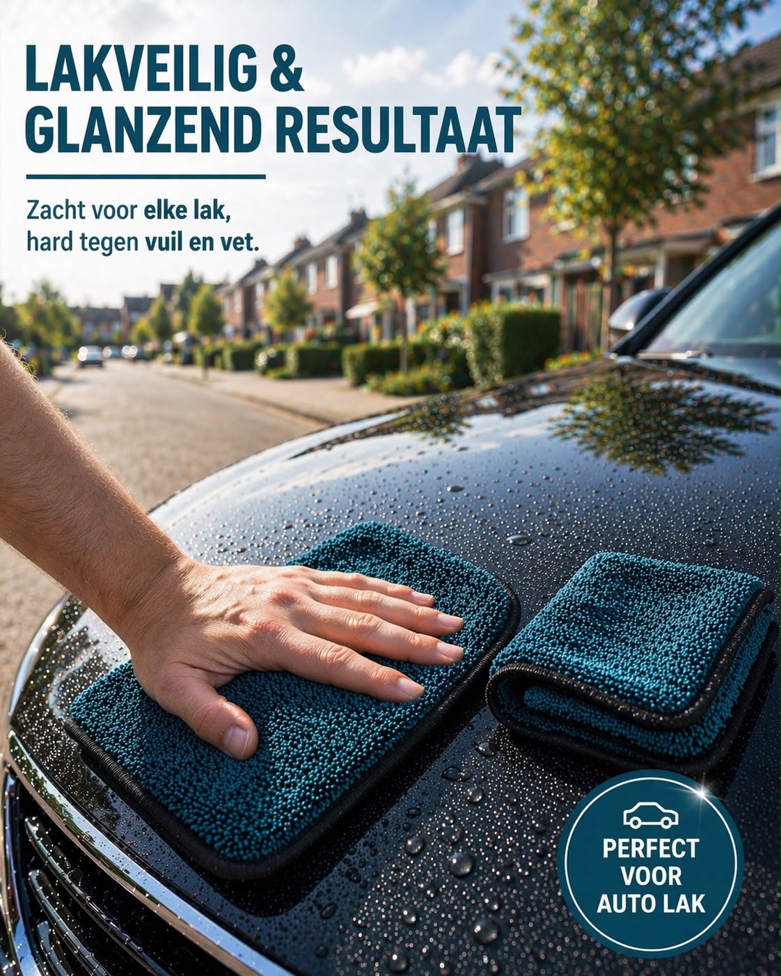 Auto Droog & Polijstdoek – Set van 3