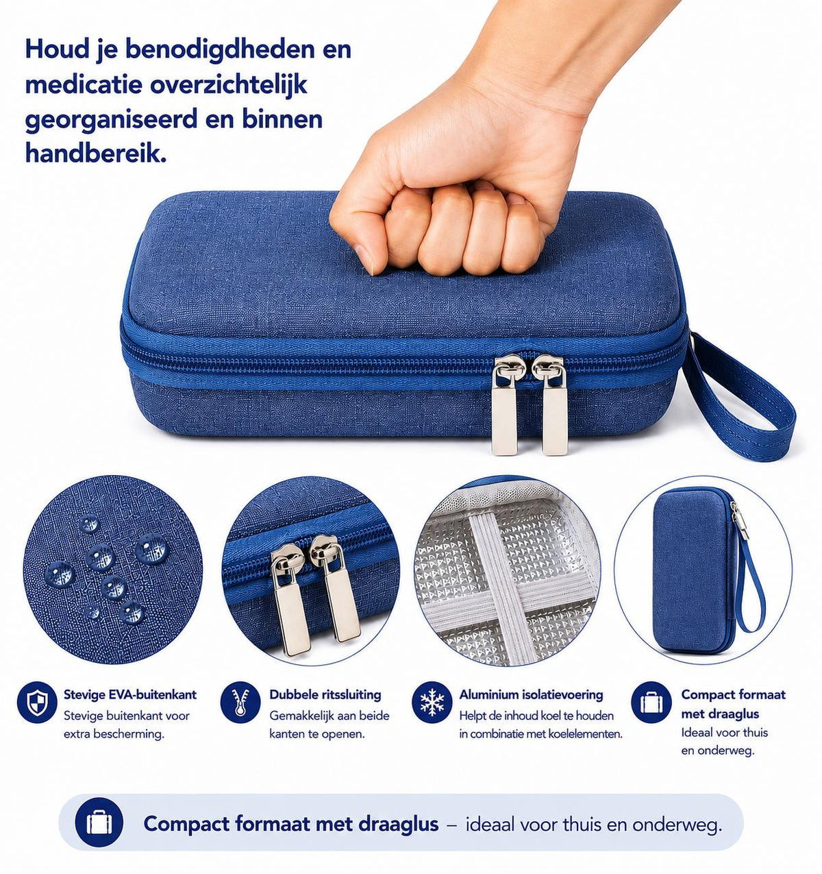 Koelcase voor Medicatie & Onderweg