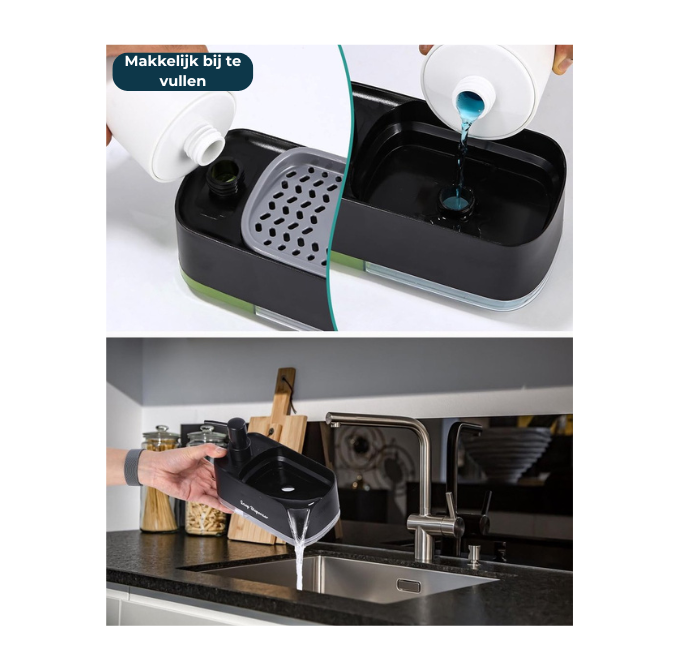 3-in-1 Zeepdispenser